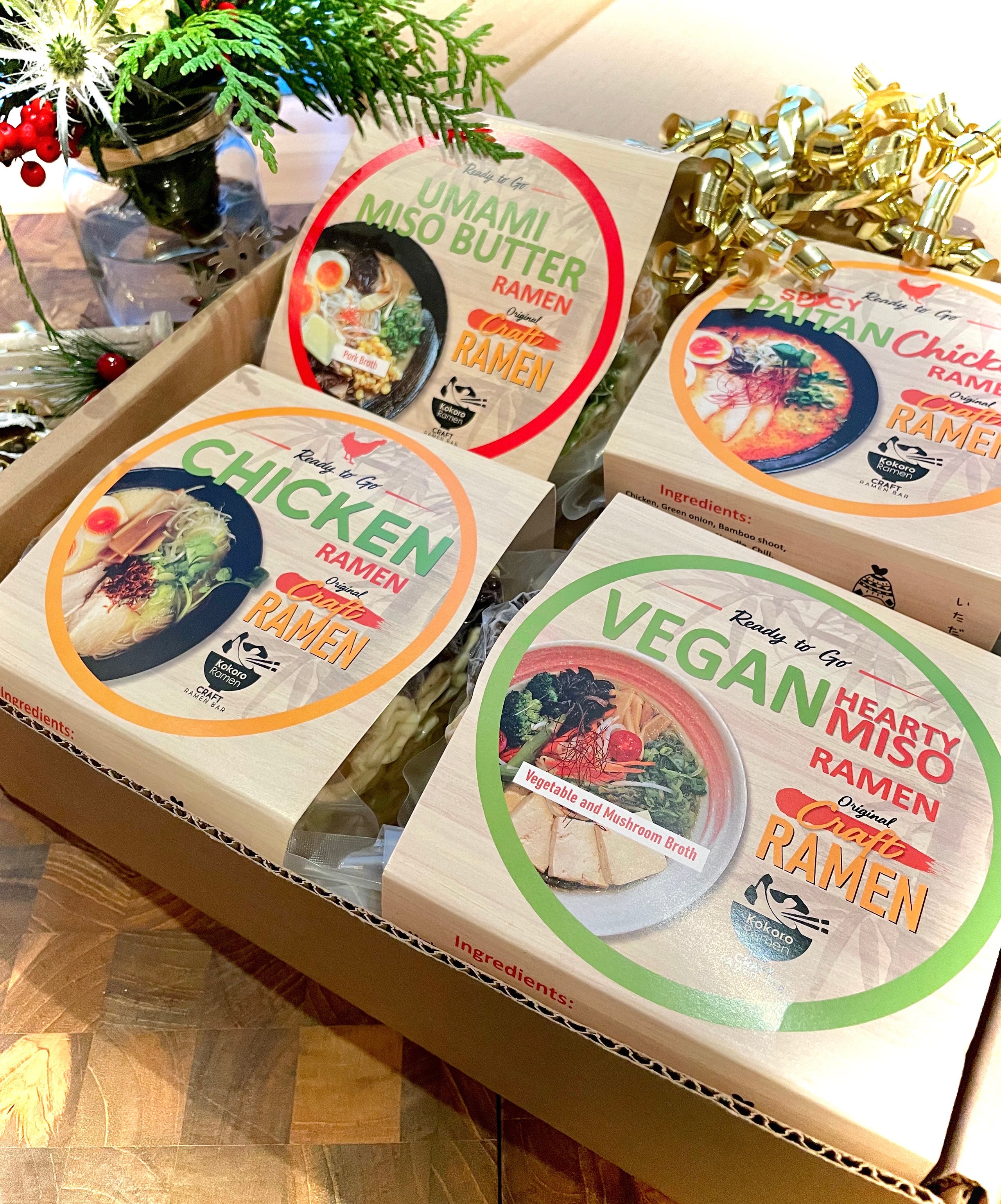Craft Frozen Ramen gift set ( 4pc)